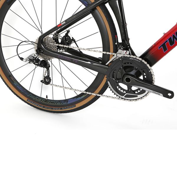 Велосипед гравия волокна углерода EPS 700C, обслуживание OEM велосипеда дороги Twitter Aero