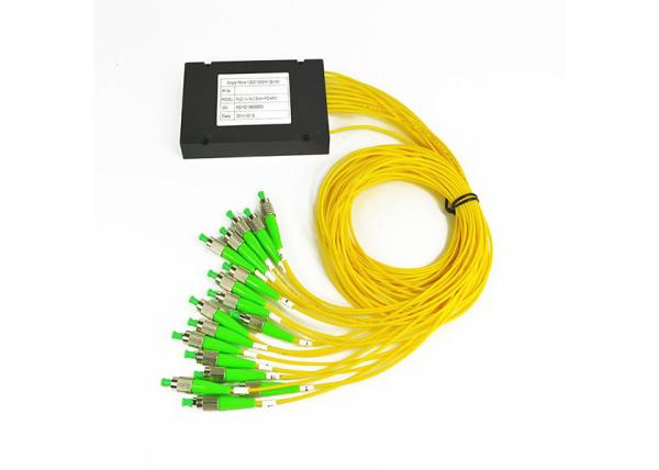 Fiber Optic 1*32 Planar Lightwave Circuit Splitter Low Polarization Dependent Loss