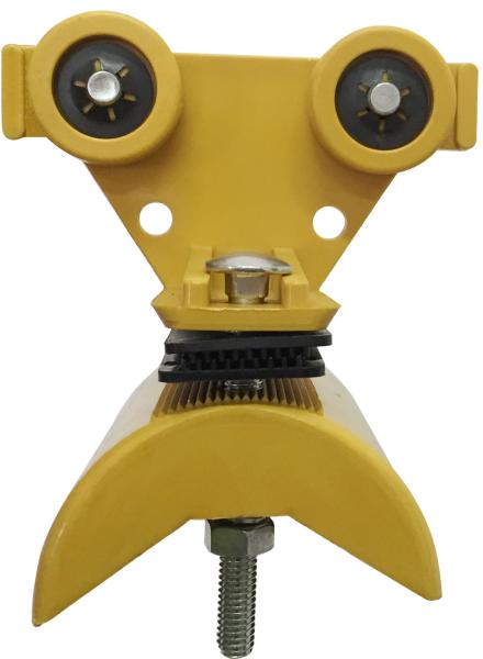 Festoon Cable Trolley for C Track Festoon System / Plastic Cable Carriers for Flat Cable