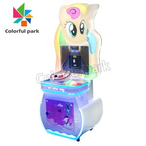 machine à jetons de jeu de pièce de monnaie de superpark de jeu de voiture d