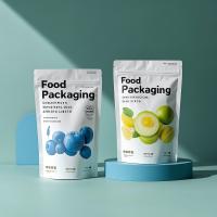 Food Packaging Bag Custom Sizes Sustainable Material For Snack / Coffee / Dry Food