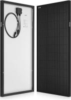 Panneaux solaires monocristallins de 100 W pour balcons dans les bâtiments commerciaux