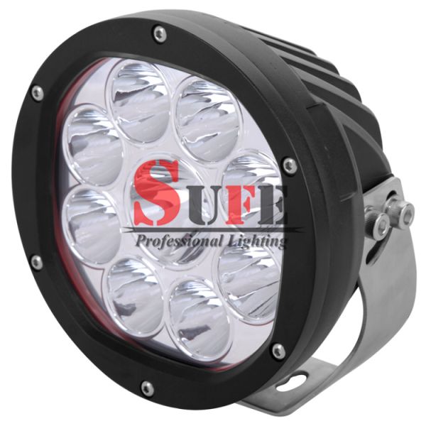 7 INCH 10W/ 90W CREE LED Driving Light Off Road tractor JEEP Truck work light spot flood