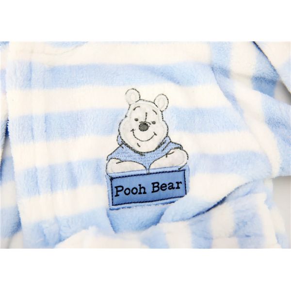 Coral Fleece Personalised Baby Bath Robes 3-24M Rich Color AZO FREE OEM/ODM