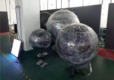 OEM P3 Special LED Display ball shape Triangle module 2100cd/sqm