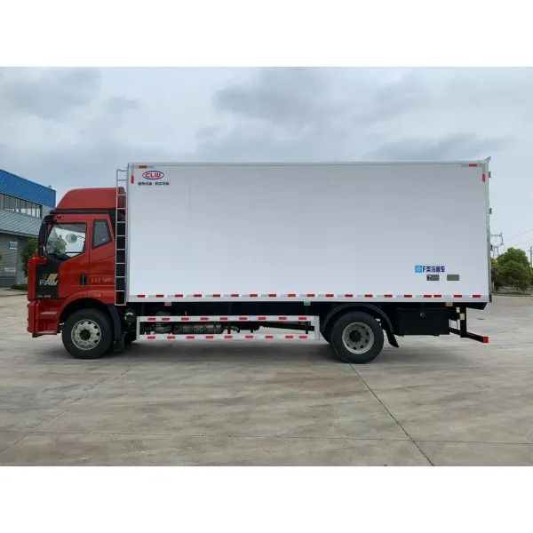 Advanced 20t Refrigerated Truck for Fresh Meat and Seafood Transport