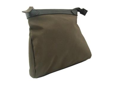Custom Logo Travel Accessory Bag , Travel Cosmetics Pouch Brown Color