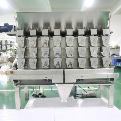 SUS linear 304 1000g do pesador de 8 cabeças pelo peso do funil