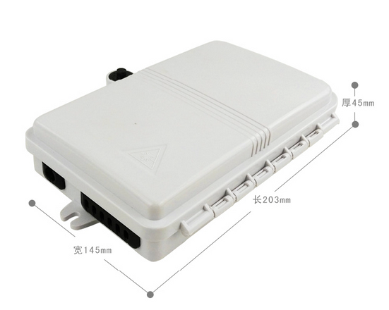 6 Cores FTTH Products Fiber Optic Splitter Distribution Box Waterproof Terminal Box