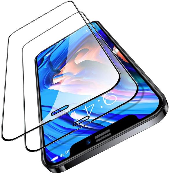 Diamonds Hard Compatible with iPhone 12 Screen Protector/iPhone 12 Pro Screen Protector [10X Military-Grade Shatterproof