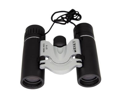Roof Prism Compact Lightweight Binoculars With Easier Hold Rubber Armoring