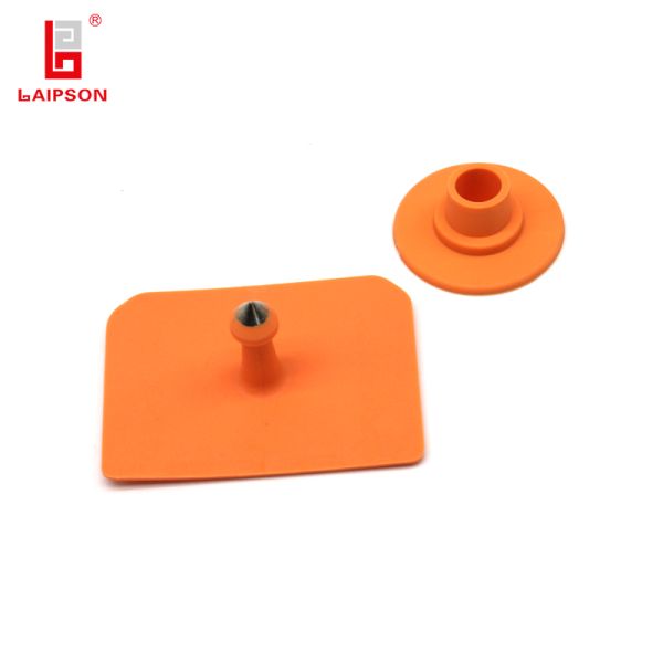 52mm OEM Visual TPU Plastic Laser Printing Numbers Swine Pig Male Ear Tags