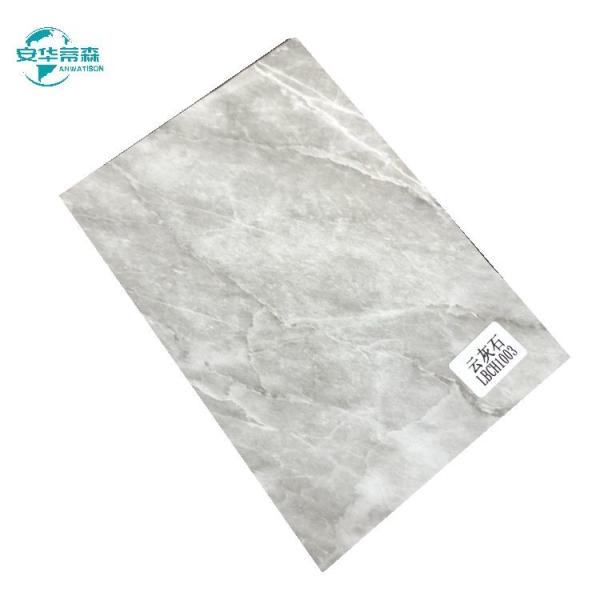 1220mm Width Glossy Surface Finish Marble Grain ACP Aluminum Composite Panel