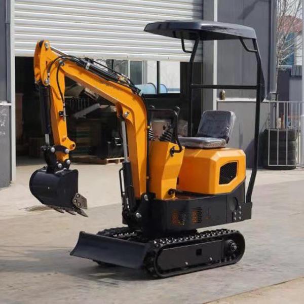 Small 1 Ton Mini Excavator Digger Mini Crawler Excavator 0.023m3 Bucket