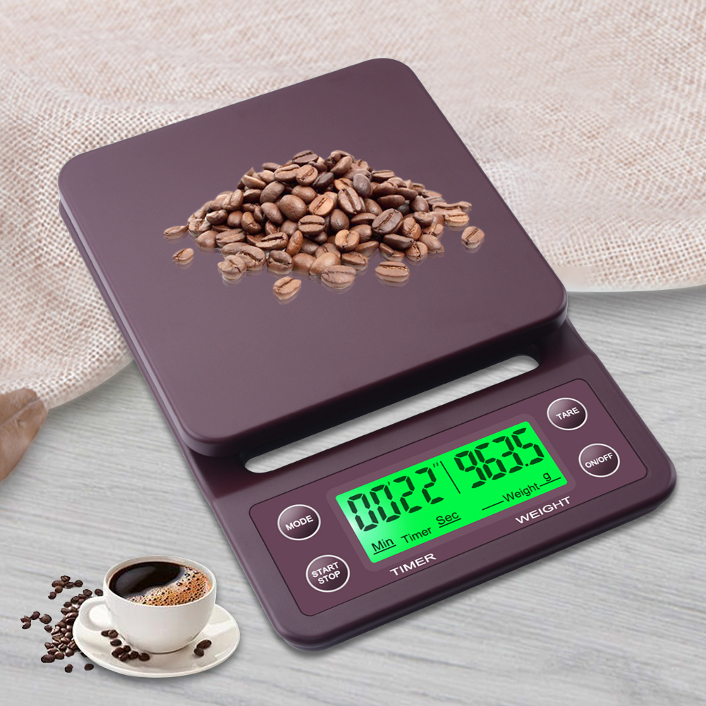 Кофе LCD нагрузки 6.6LBS 3kg масштаб электронного веся