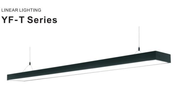 Dimmable Indoor LED Linear Pendant Light For High Luxry Office / Showroom