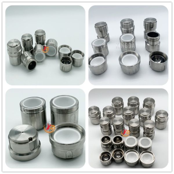 RETSCH Микшерные мельницы совместимые 10 мл циркониевой шлифовальной банки с нержавеющей стали литья