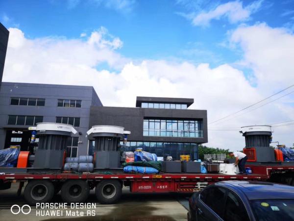 India Plastic Pellet Making Machine , Plastic Recycle Pellet Press Machine in Power Plant