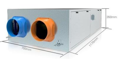 Sistema comercial controlado sem fio de 471CFM ERV