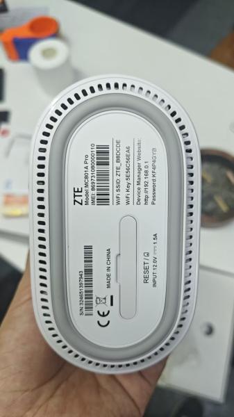 Original ZTE MC801A Pro 5G NSA SA en mode double Router CPE intérieur Wifi 6 déverrouillé haute vitesse et large couverture
