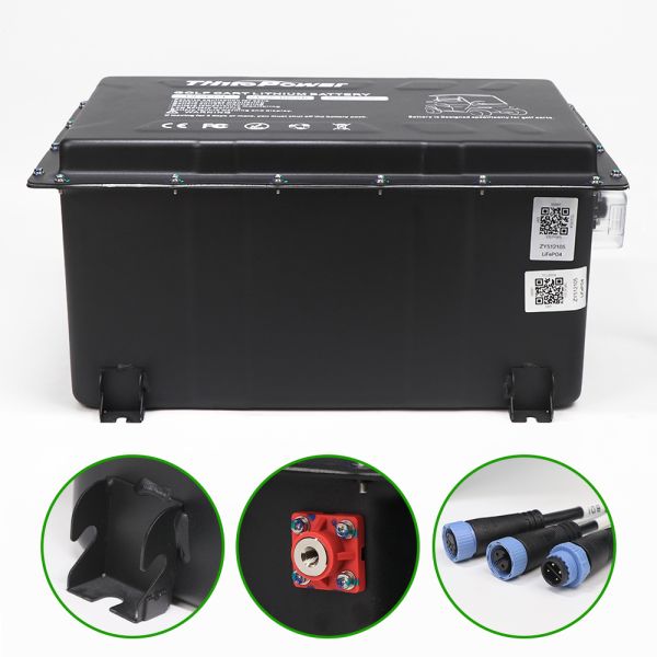 EZGO Yamaha Club Car Lithium Battery 51.2V 105Ah Replacing Lead Acid Pack