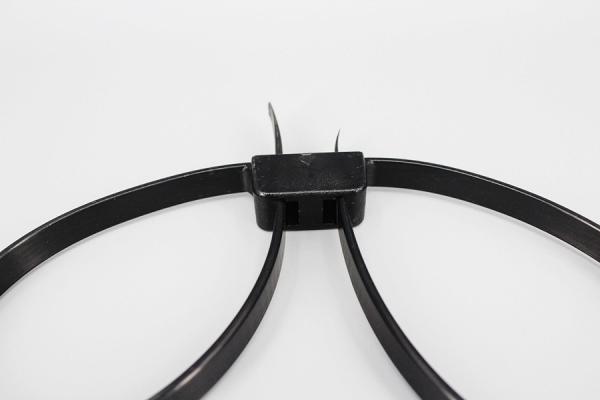 DEMOELE Black and white Handcuffs Cable Ties With High Tensile Strength
