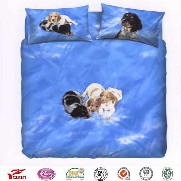 Hot sale Flower Kids single sets,China Microfiber bedding sets factory