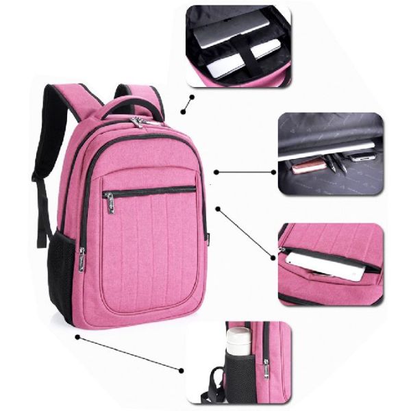 Customized Large Capacity College School Student Laptop Backpack