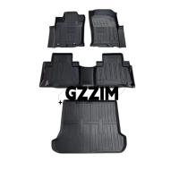 Toyota Prado FJ120 2003-2009 LHD voiture tapis de sol noir tapis de sol TPE tapis de sol tapis de pied accessoires intérieurs de voiture tapis de sol