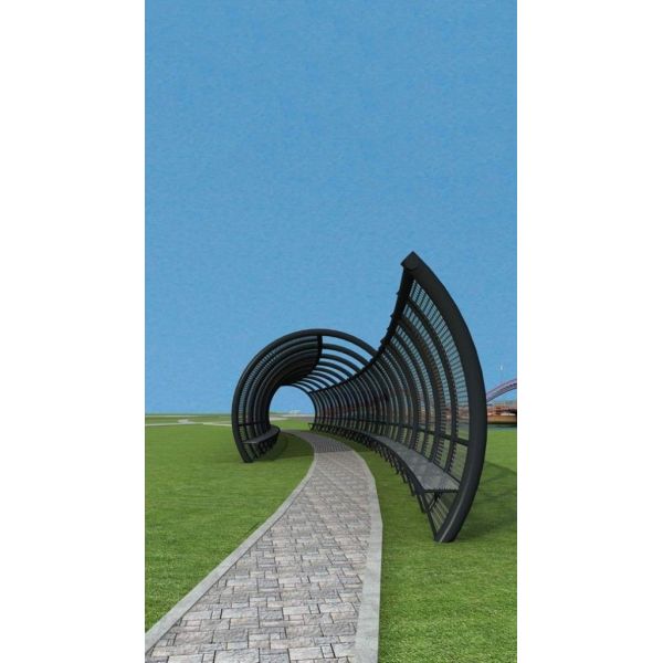 Custom Stainless Steel Artistic Canopy for Urban Architecture & City Square Decoration