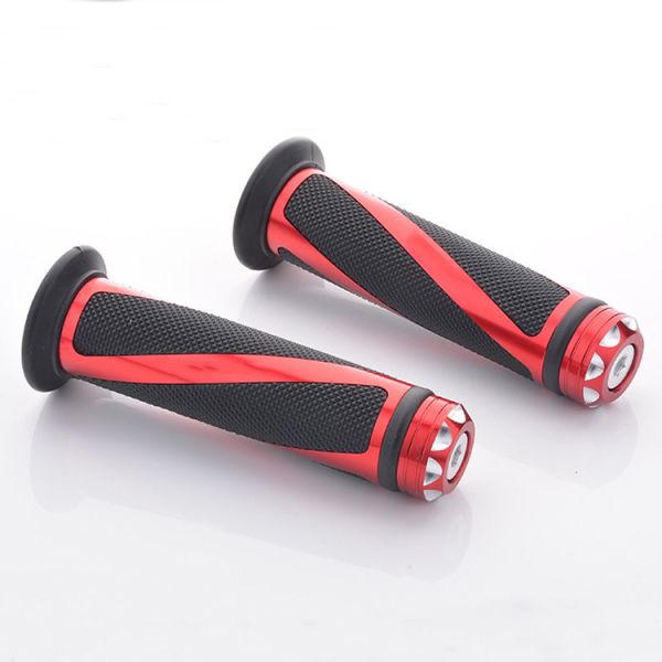 22mm Universal Motorcycle Handle Grip for Harley Custom Modification Sample in Orange