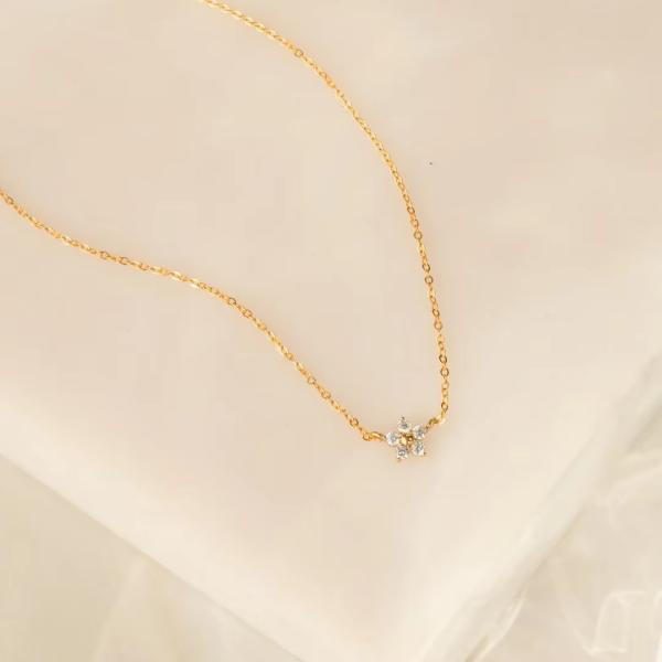 Women's OEM / ODM 925 Sterling Silver Necklace Without Main Stone