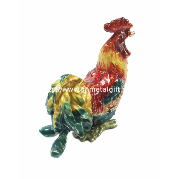 Jewlery packaging box rooster shape jewelry box rooster style jewelry box