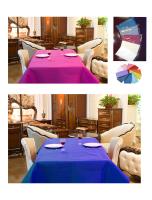 As toalhas de mesa 3ply de papel descartáveis feitas sob encomenda para partidos dirigem e restaurante
