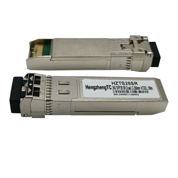 Transceptor SFP28 SR de 25G Intercambiable en Caliente con Longitud de Onda de 850nm para Redes 4G 3G GSM