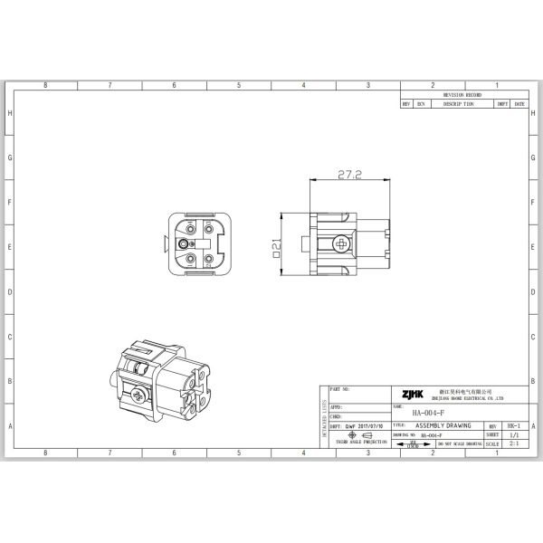 4pin 5 Pin 10A Screw Heavy Duty Electrical Connectors