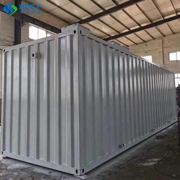 Domestic Hospital Sewage Treatment Plant System 500L/Hour 7000 Kg Weight
