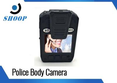 Waterproof Police Body Cameras 3500mAh Battery Capacity With 2 Inches Display