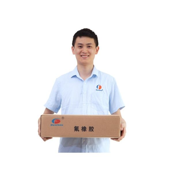 White FKM Rubber Precompound with Low Temperature Resistance (-17) and Compression Set 12-20 for Oil Seals and Gaskets