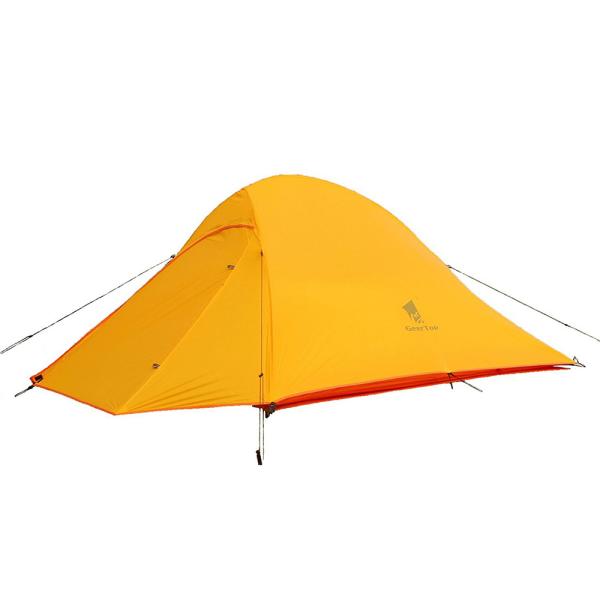 2 Men 3-4 Season 4 Lbs 20D Lightweight Waterproof Dome Backpacking Tent For Camping Hiking Climbing Travel