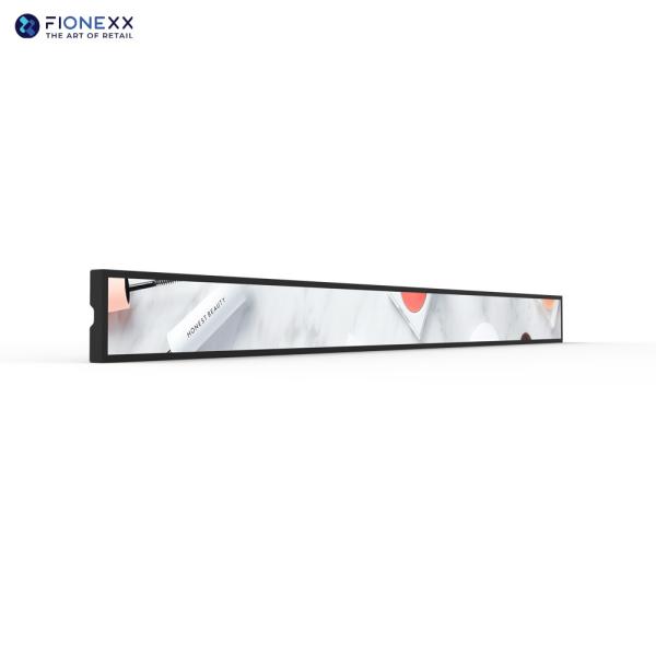 Solution Android Écran LCD étiré 400nits Lumière 37,8 pouces Écran d'étagère