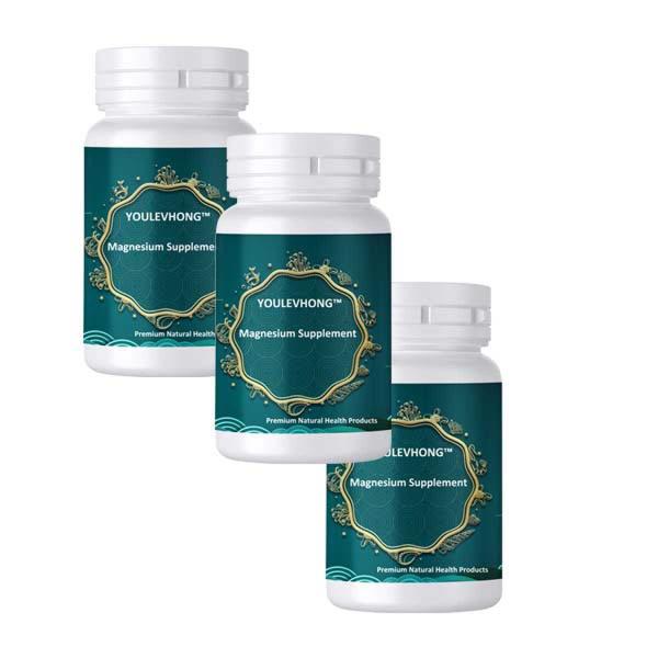 Natural Magnesium Daily Supplement Capsules 500 Mg - 60 Capsules