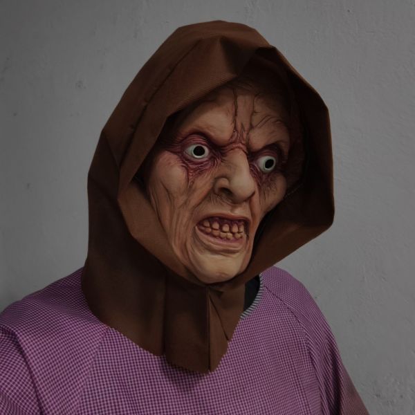 Breathable and Comfortable Latex Creepy Mask One Size Fit Most for Spooky Entertainment