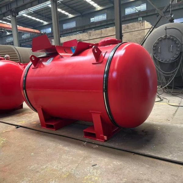 Réservoir de stockage de produits chimiques de 1600 L pour le chargement et l'aluminium alkyl UN3394