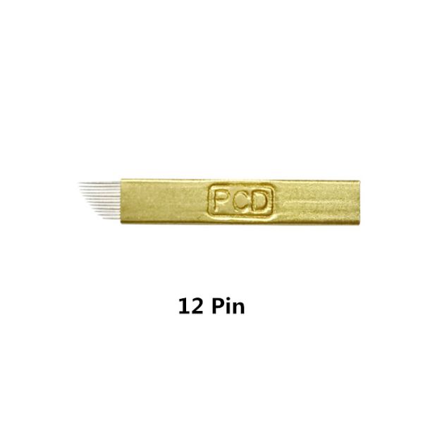 PCD Tattoo Needle Sets Sharp Blade Microblading Needles For Manual Tattoo Pen