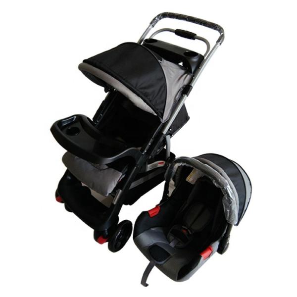 Oxford Stainless Steel Custom Lightweight Baby Stroller 6 Wheels 0-36 Months