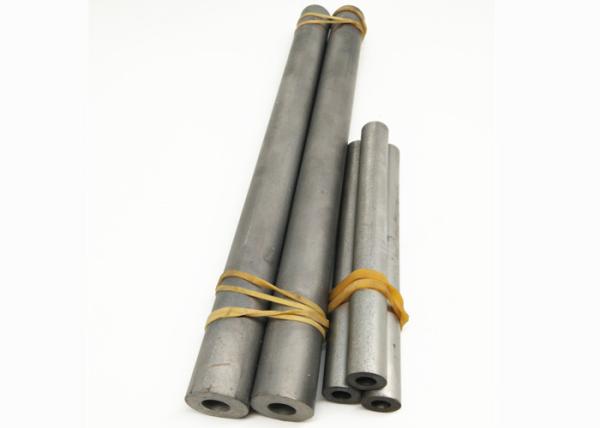 High Hardness Tungsten Alloy Rod , One Coolant Hole Solid Carbide Bar Stock