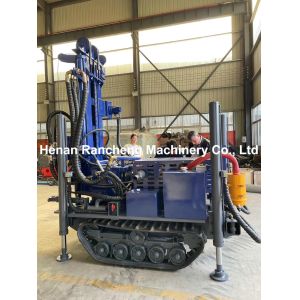 180м Пневматическая буровая и грязевая насос Ротационная машина для бурения небольших скважин
