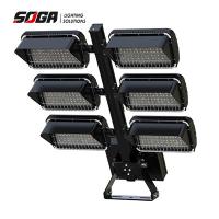 L'aéroport 1500W brillent charge de vent libre de classe de la lumière d'inondation de LED LED5050 17