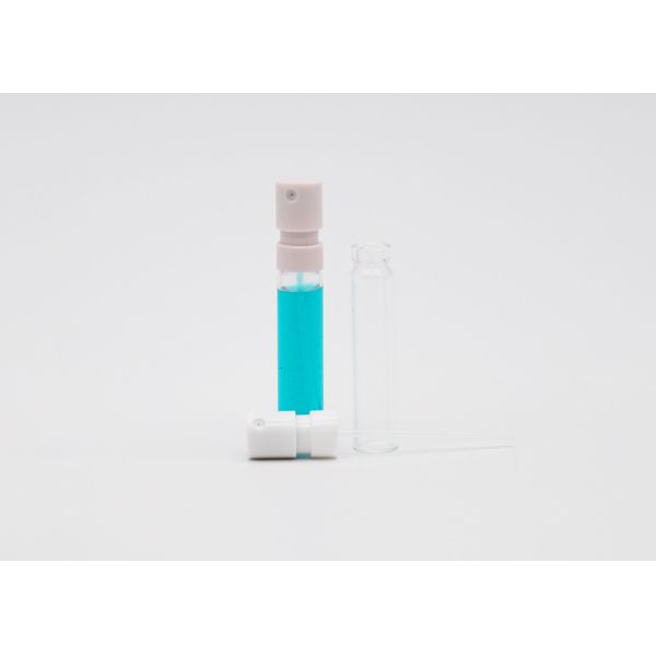 прозрачная бутылка тестера духов атомизатора образца 1Ml